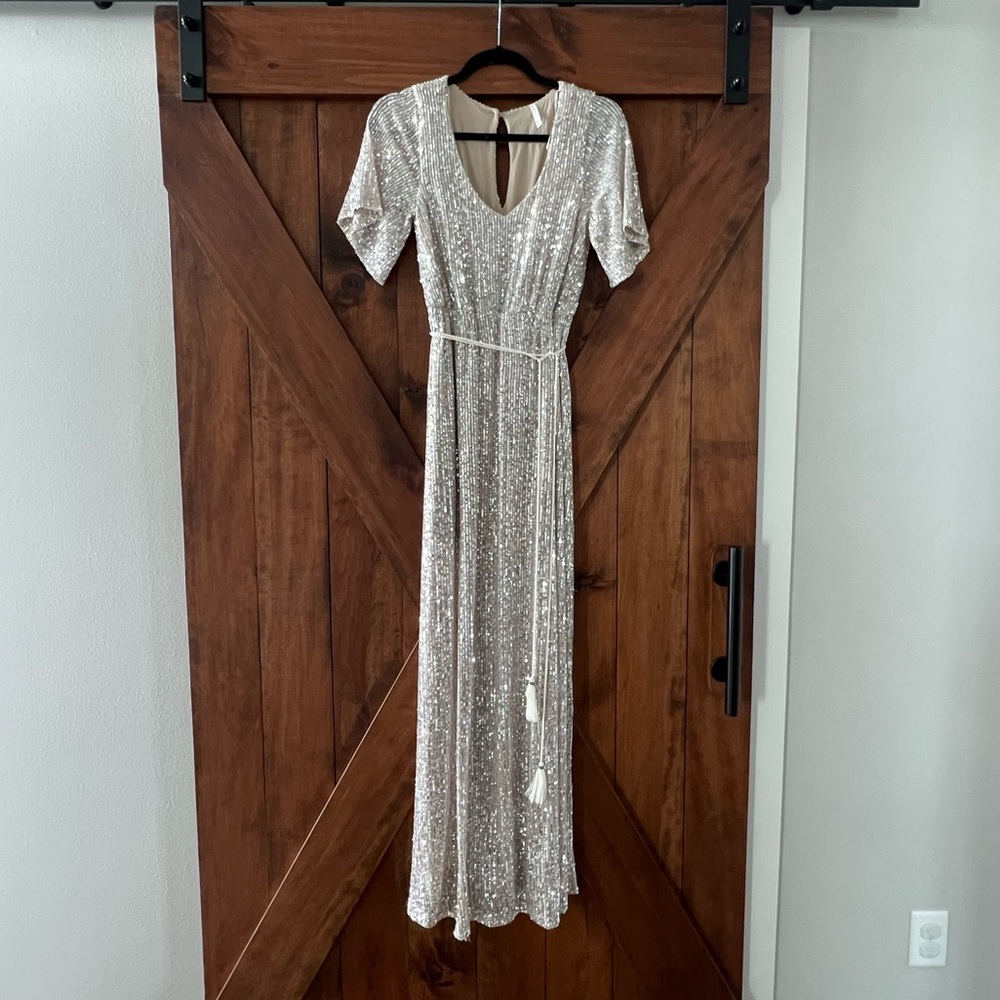 Maxi Sequin Dress - XS